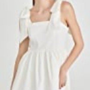 COPY - Endless rose Bowed Baby Doll Mini Dress